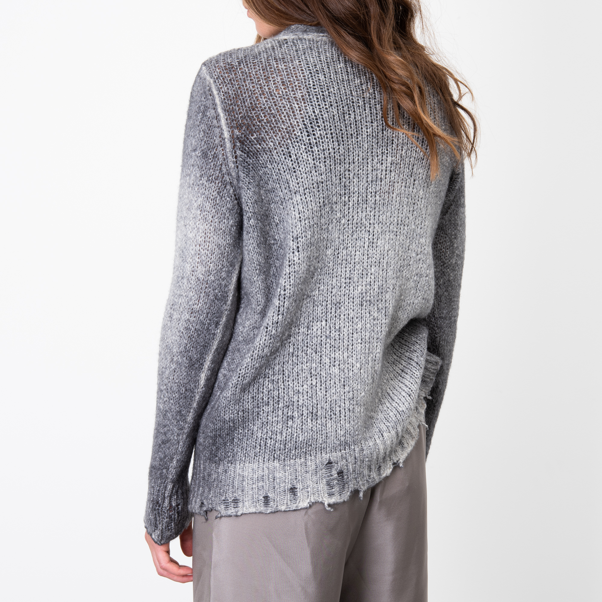 HUSKY GREY DISTRESSED PULLOVER|wolfensson