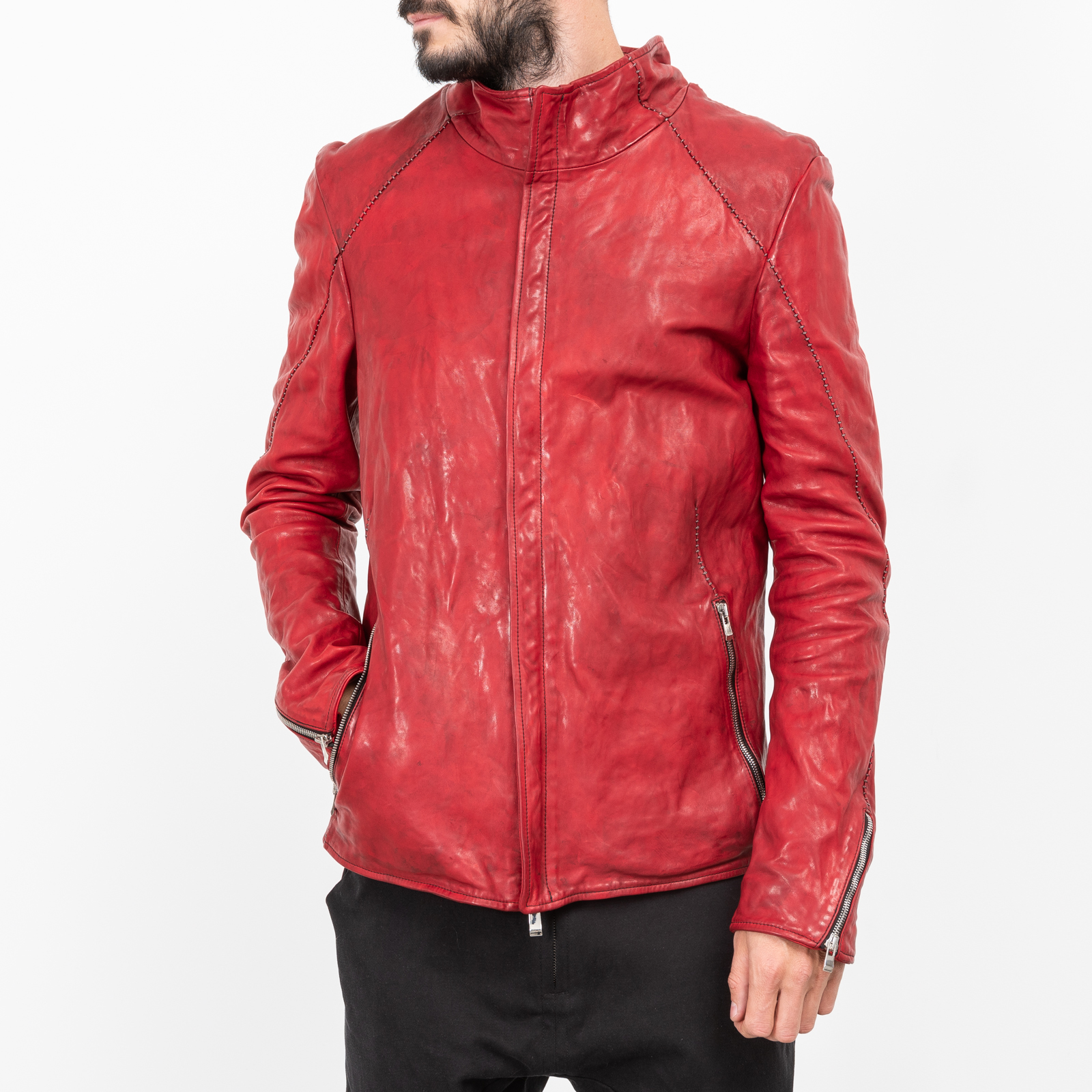 DIRTY RED HORSE LEATHER JACKET|wolfensson