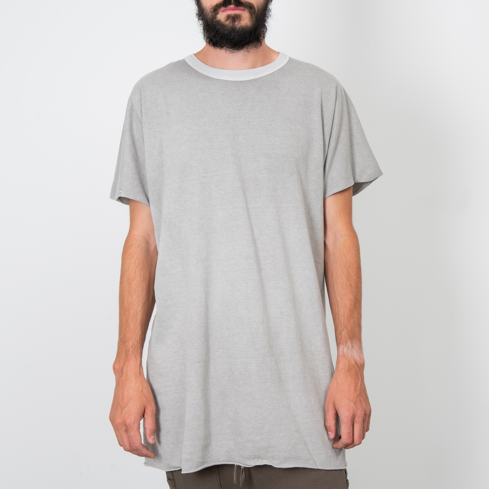 LIGHT GREY TAPED ONE PIECE TS|wolfensson
