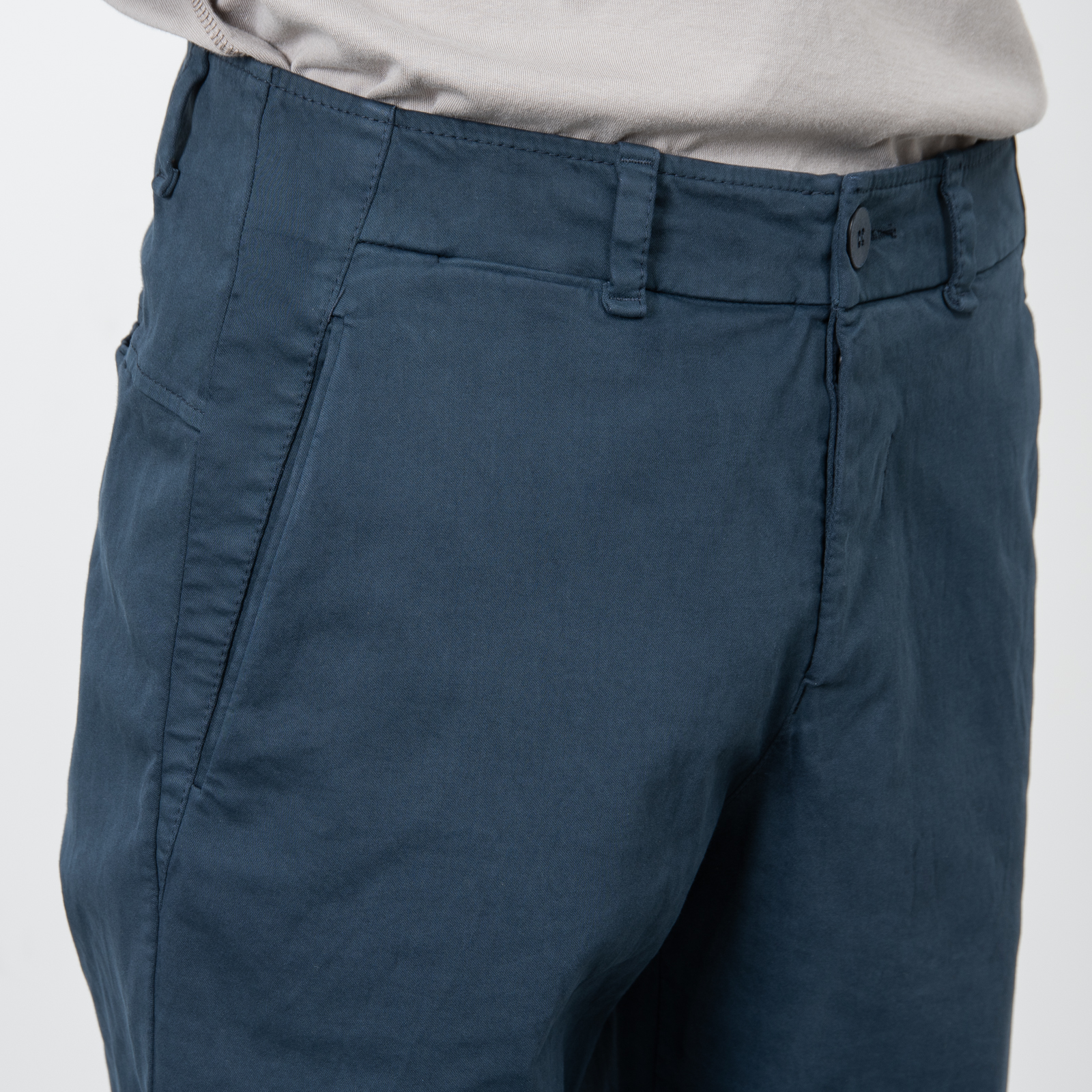 BLUE RELAXED CHINO|wolfensson